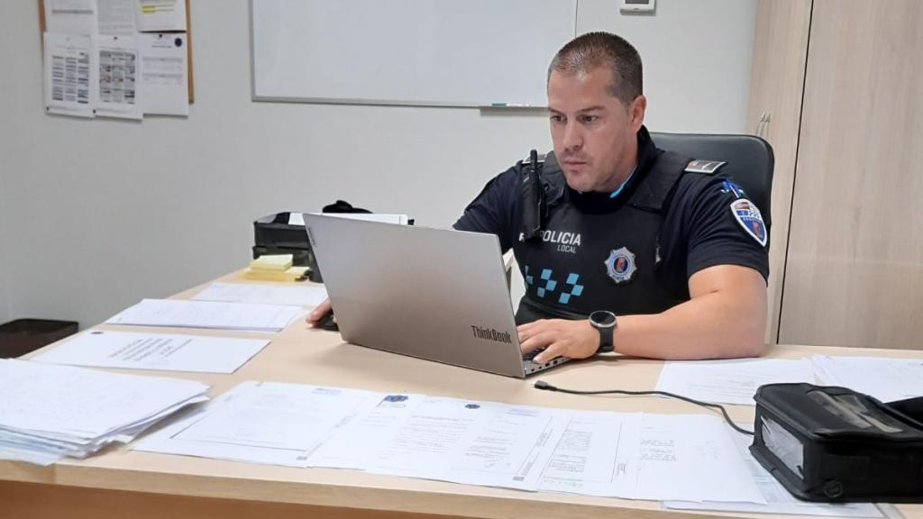 Jesús Marcos García Jiménez, jefe de la Policía Local de Esquivias