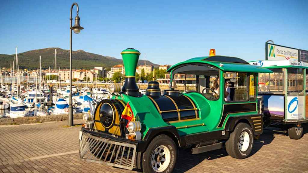 Tren turístico de Vilagarcía de Arousa.