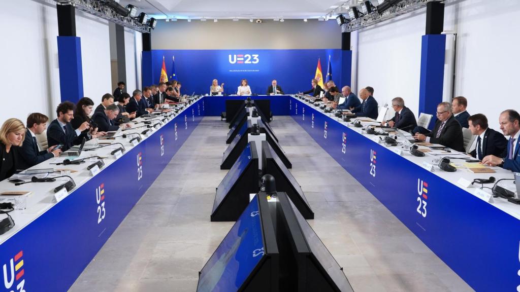 Imagen de una reunión del Consejo de la UE celebrado esta semana en Valladolid.