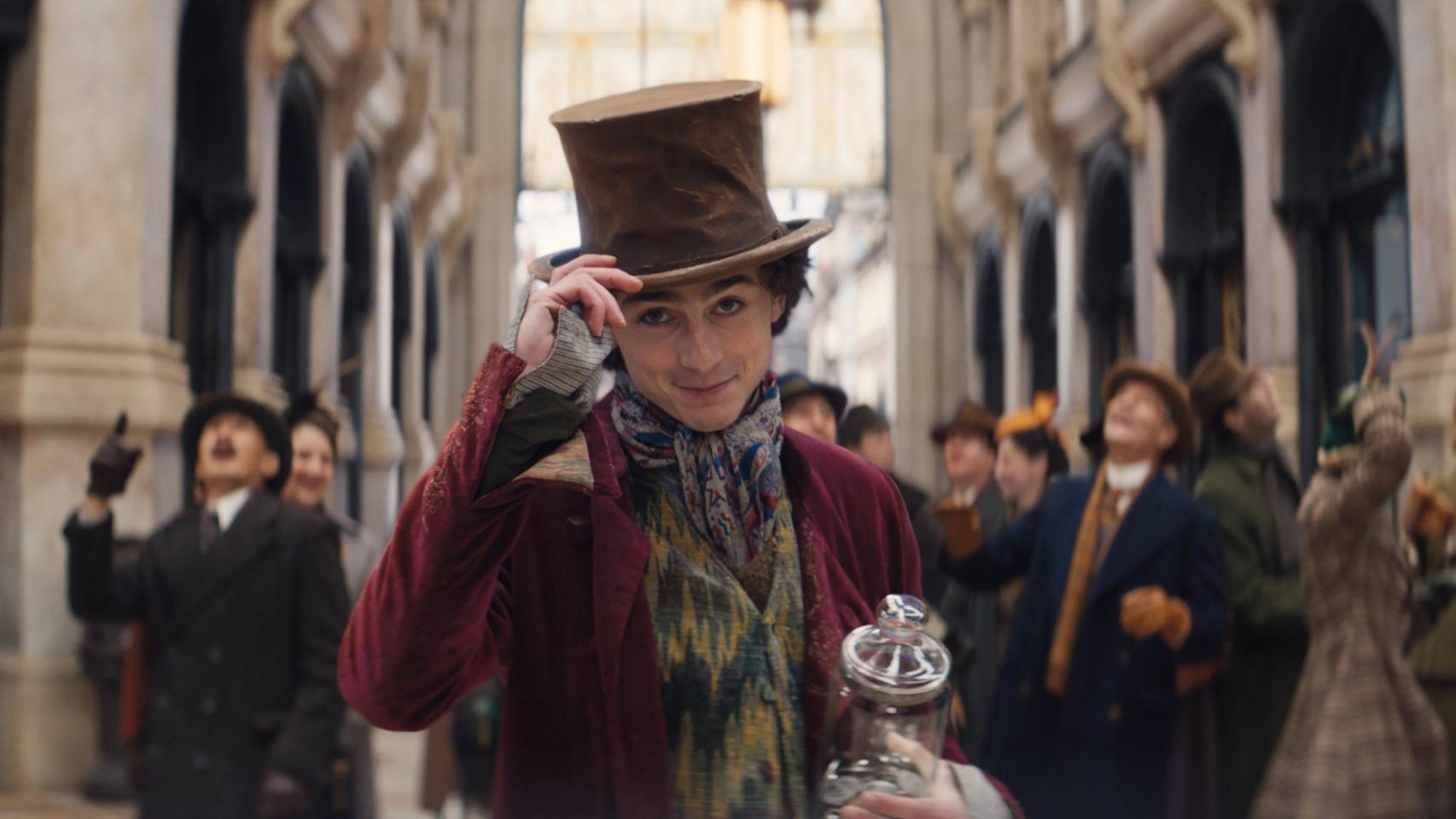 Tráiler de 'Wonka', la precuela de 'Charlie y la fábrica de chocolate con Timothée Chalamet