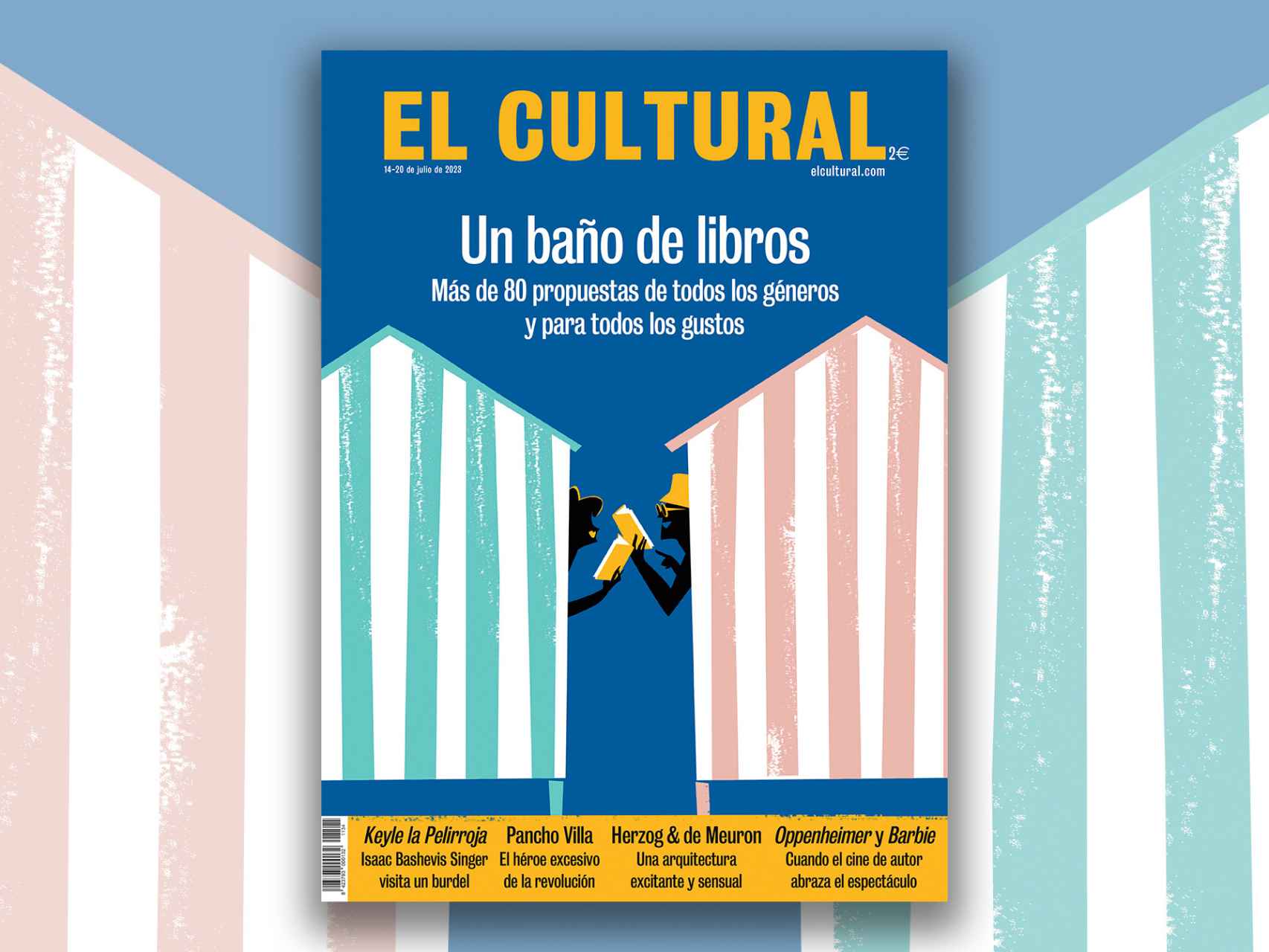 Portada de El Cultural del 14 de julio de 2023. Ilustración de Jorge Arévalo.