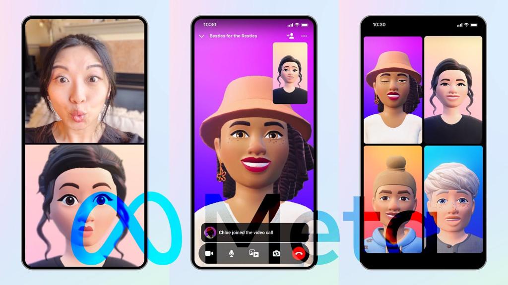 Las llamadas con avatares es la gran novedad de Meta