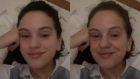 El efecto del vídeo de envejecimiento en un vídeo de Rosalía