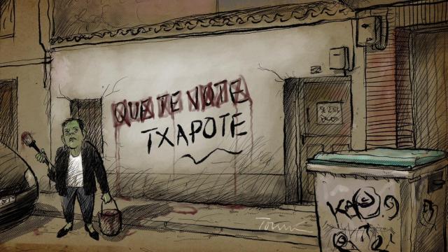Doscientas víctimas de ETA firman en favor del uso del lema 'Que te vote Txapote'
