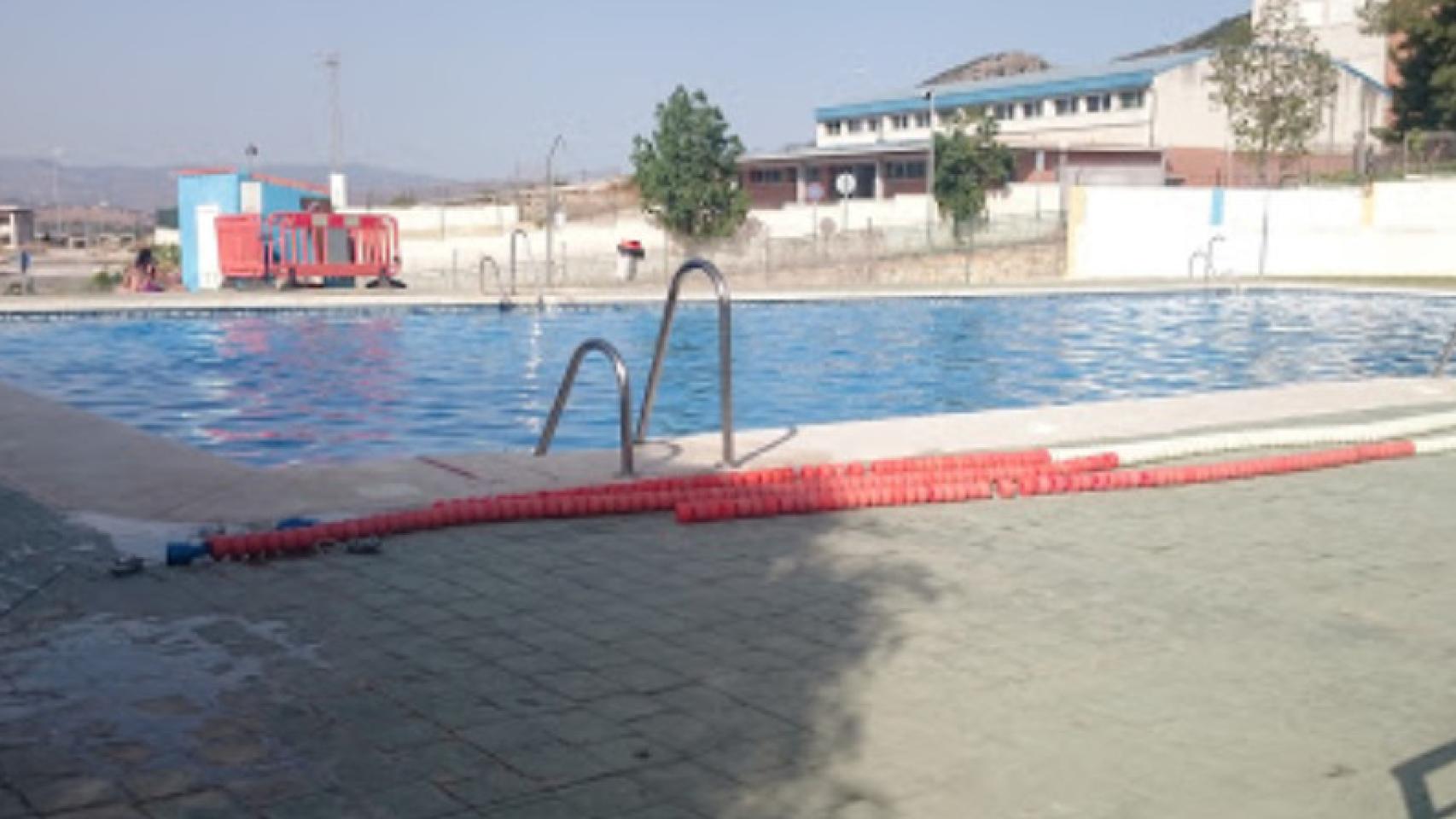 Piscina donde ocurrieron los hechos.