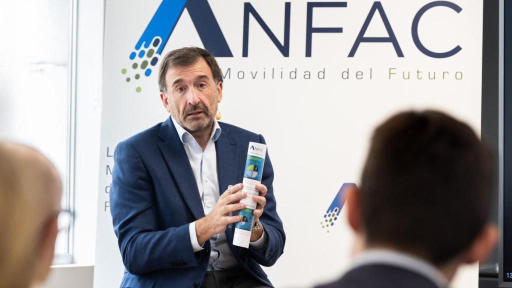 El director general de Anfac, José López-Tafall, en la presentación del Informe Anual 2022.