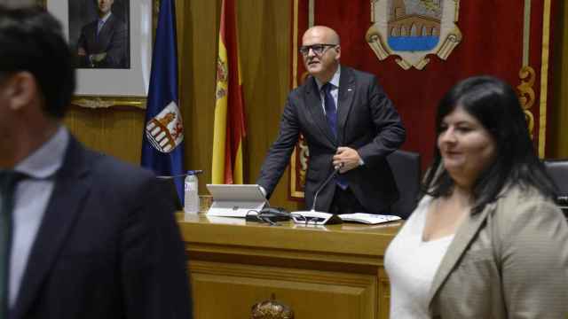 Último pleno de la Diputación de Ourense presidido por Manuel Baltar