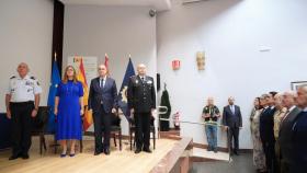 Acto de toma de posesión del nuevo jefe superior de Policía Nacional de Castilla y León, Juan Carlos Hernández Muñoz