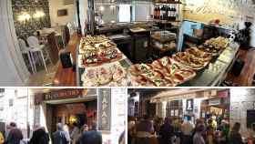 El Restaurante Herbe, El Corcho y el Bar Zamora
