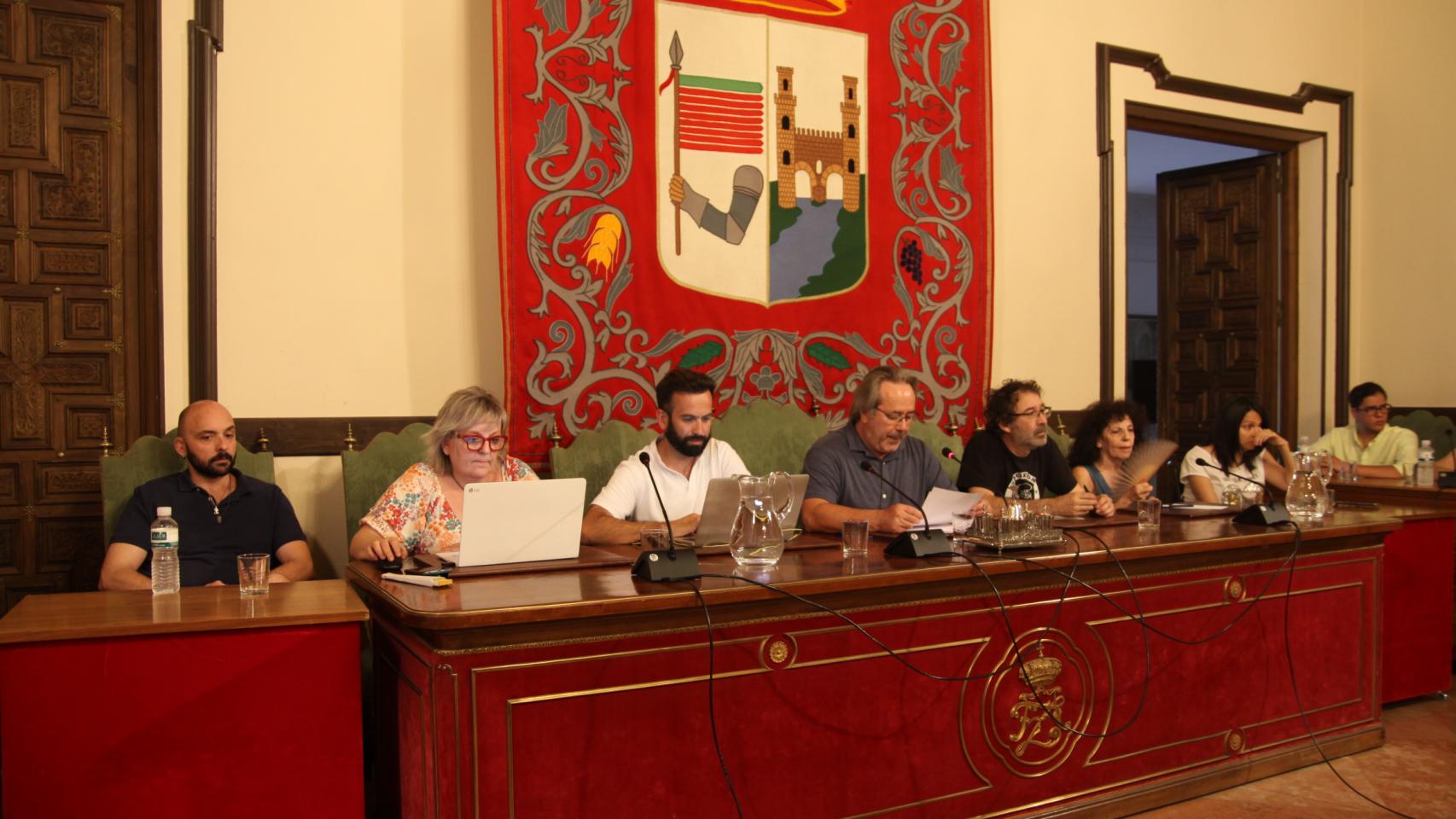 Pleno extraordinario del Ayuntamiento de Zamora