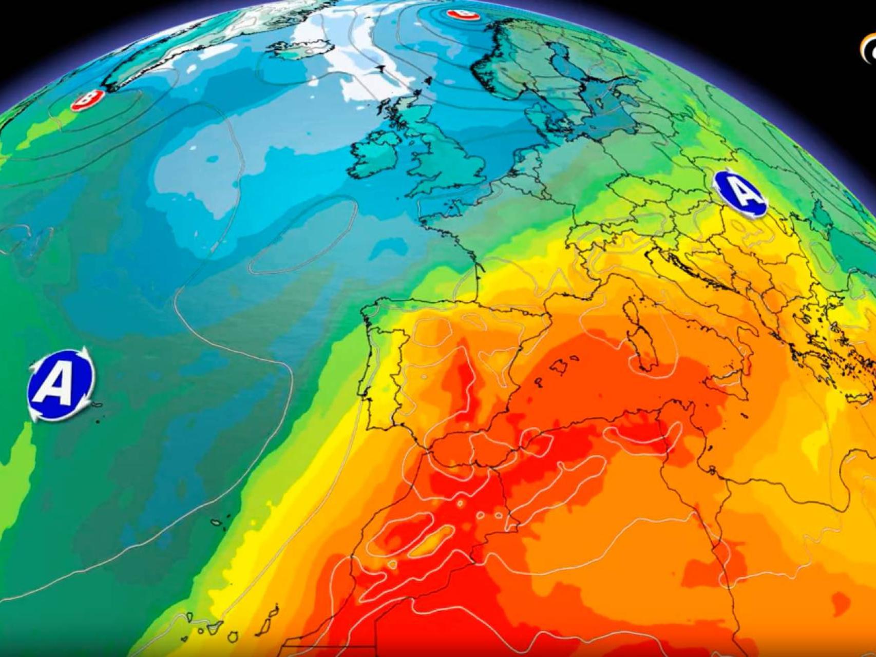 Giro meteorológico en España: la Aemet alerta de la llegada de un nuevo  arreón térmico