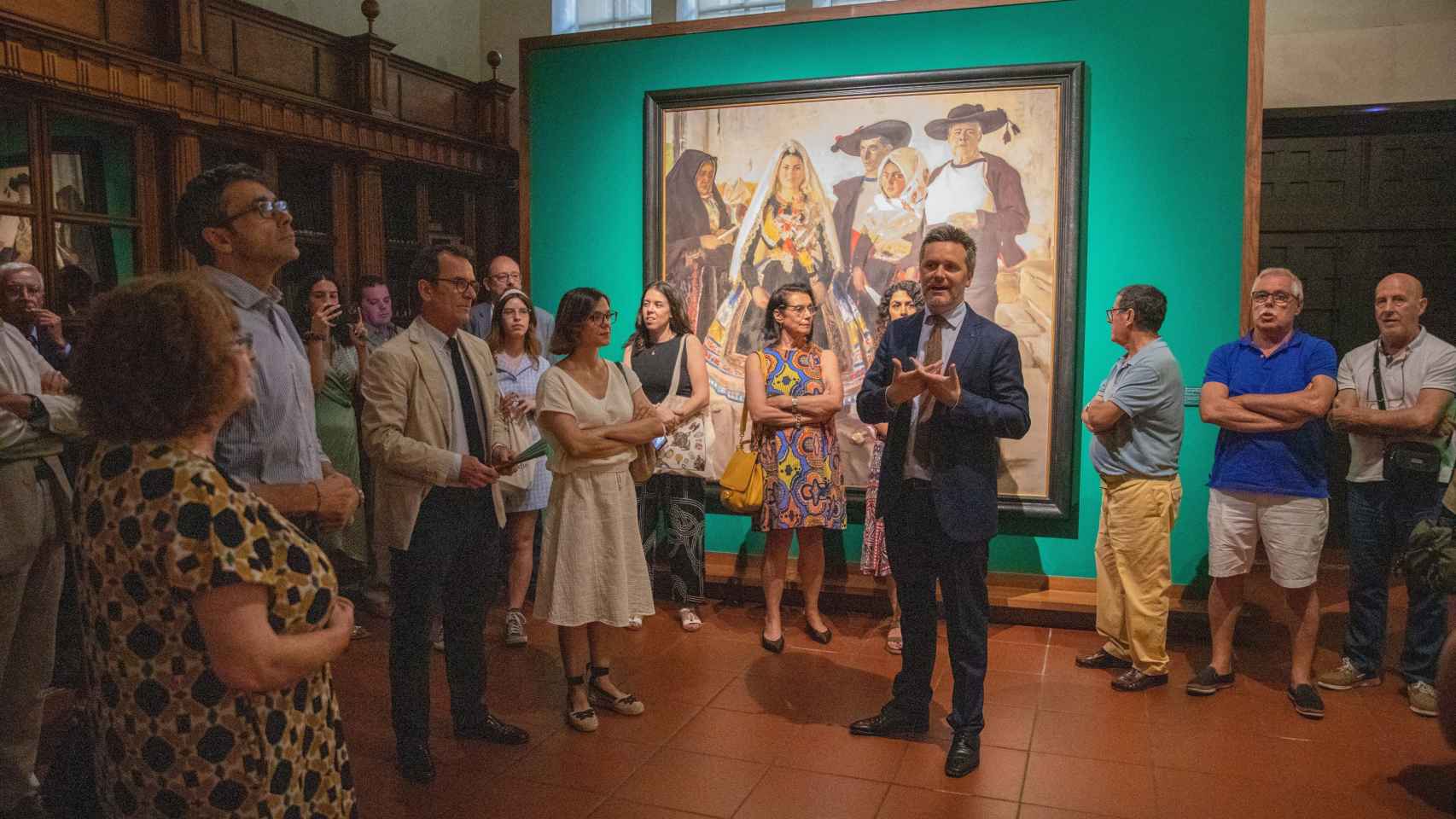 Inauguración de la exposición de Joaquín Sorolla en el Museo del Greco de Toledo