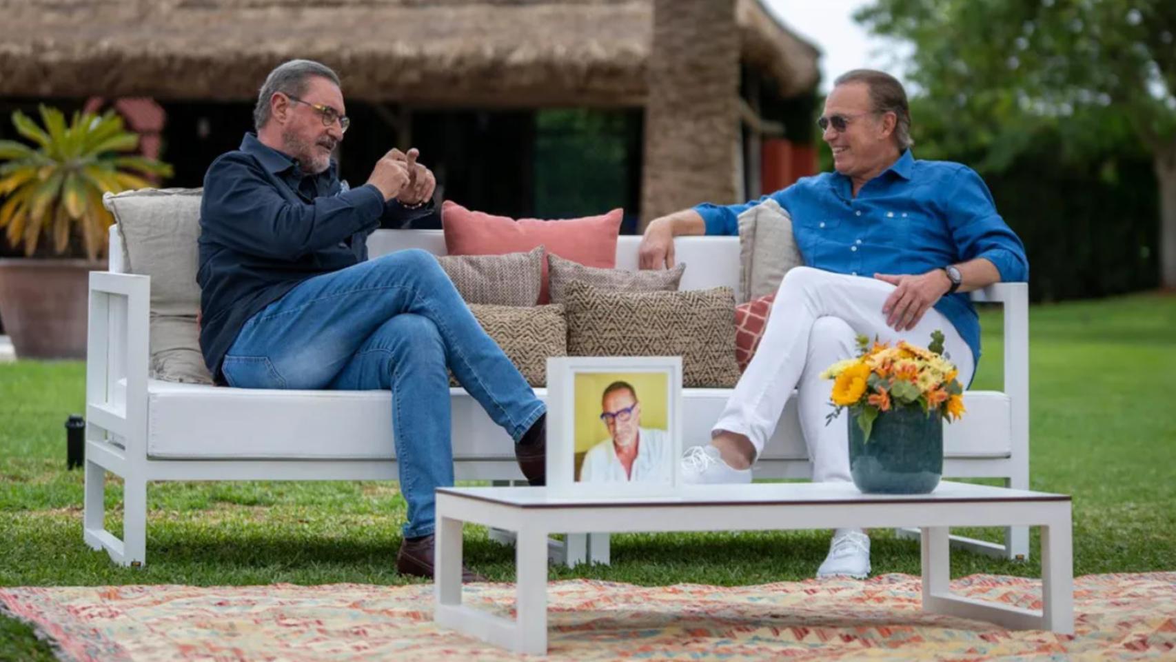Bertín con Carlos Herrera en 'Mi casa es la tuya'.