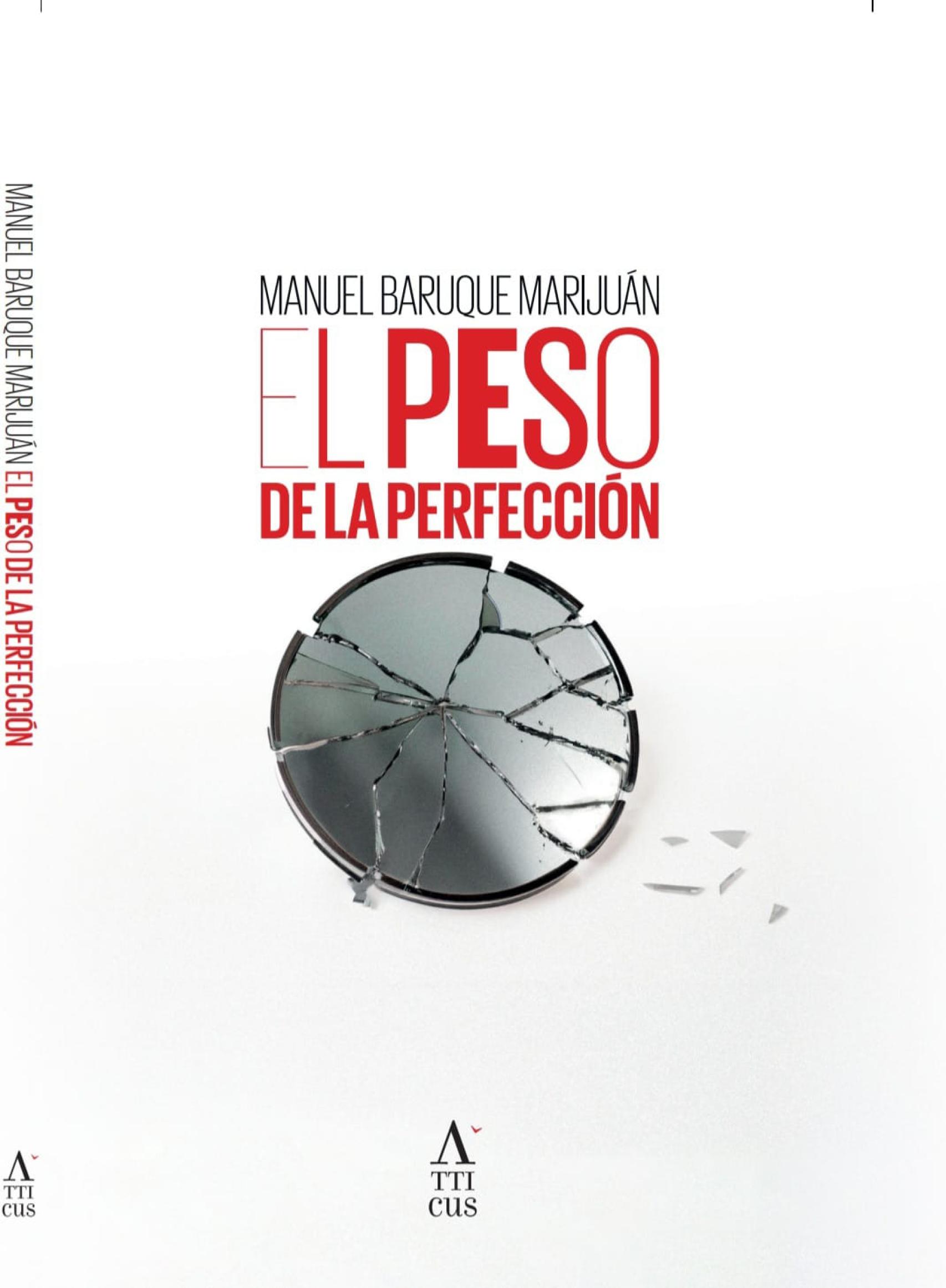 Portada de 'El peso de la perfección', de Manuel Baruque