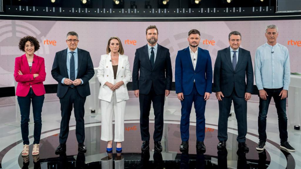 El debate a siete de TVE.