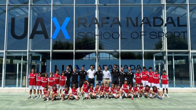 El campus organizado por David Villa, en UAX Rafa Nadal School of Sport