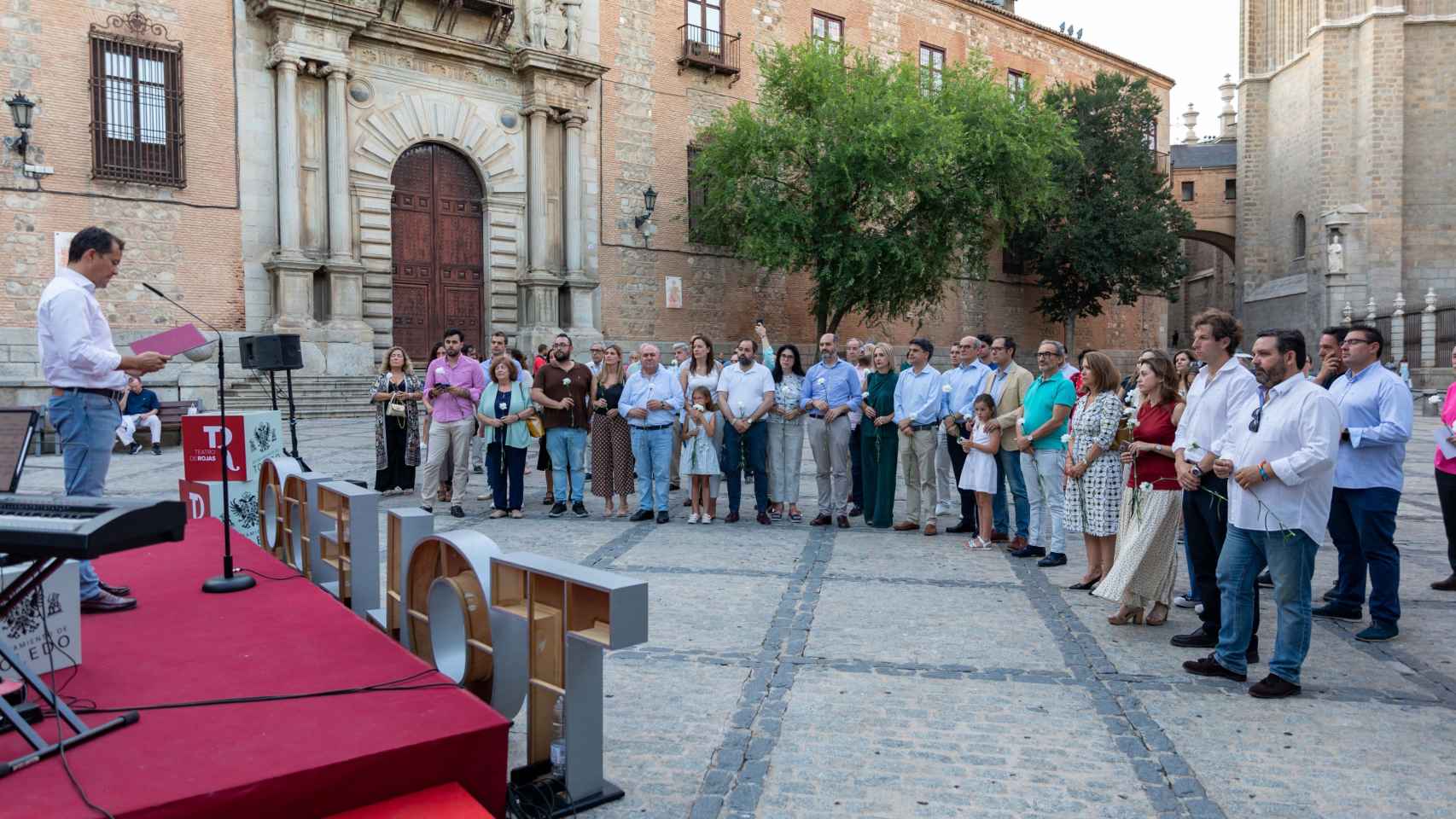 Toledo recuerda con emoción a Miguel Ángel Blanco 26 años después de su asesinato