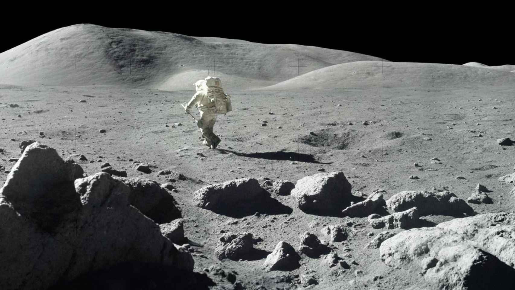 Imagen de archivo de la expedición Apolo 17.