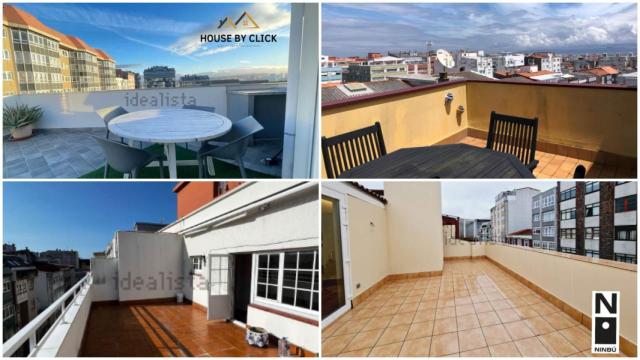 Viviendas con terraza en A Coruña