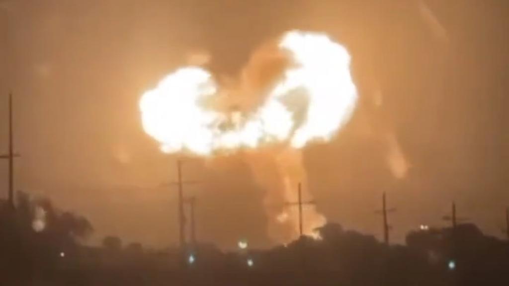 Explosión en la planta química de Dow en Luisiana.
