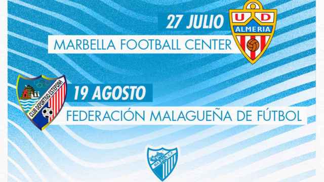 Partidos de pretemporada del Málaga CF