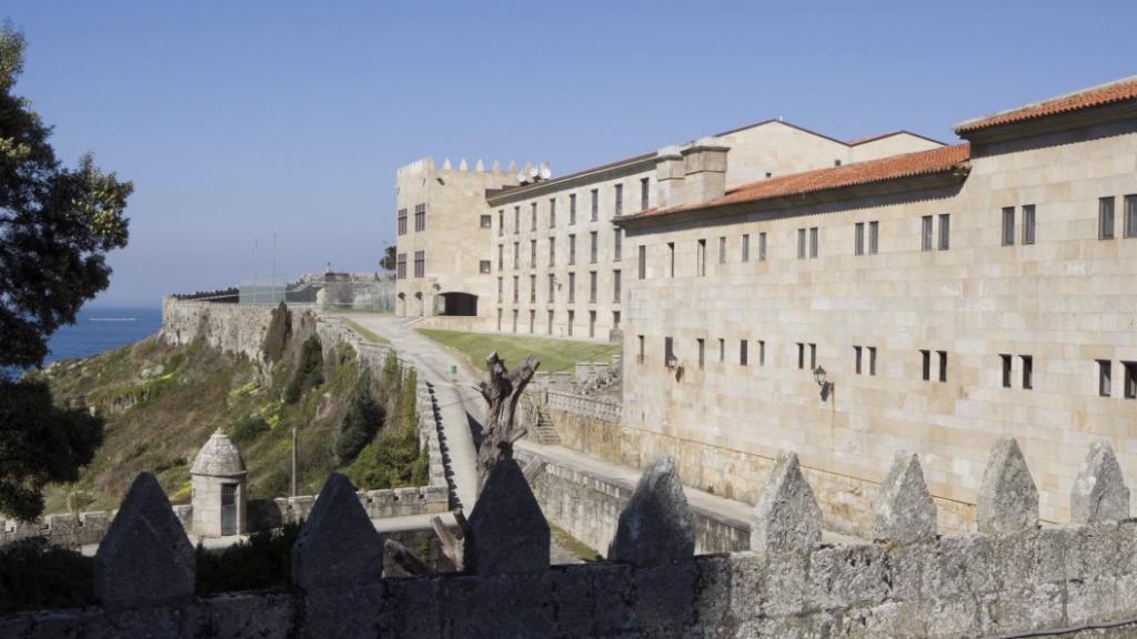 Imagen panorámica del Parador de Baiona, Ponteverdra