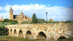 Puente Romano y conjunto catedralicio de Salamanca