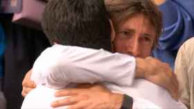 Las lágrimas de Juan Carlos Ferrero tras la victoria de Alcaraz en Wimbledon