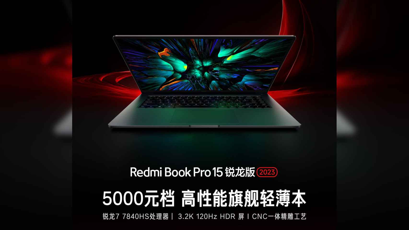 Presentación del Xiaomi RedmiBook Pro 15