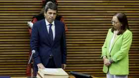 Carlos Mazón jura el cargo como presidente valenciano.