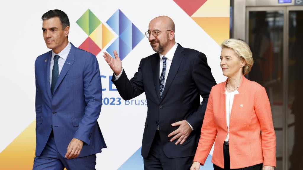 Pedro Sánchez, Charles Michel y Ursula von der Leyen han recibido a los líderes latinoamericanos este jueves en la cumbre UE-CELAC