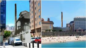 La Coruñesa de Gas y Electricidad: una fábrica en pleno Orzán de A Coruña