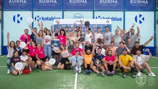 Participantes de la segunda prueba del circuito ‘Pádel For You’