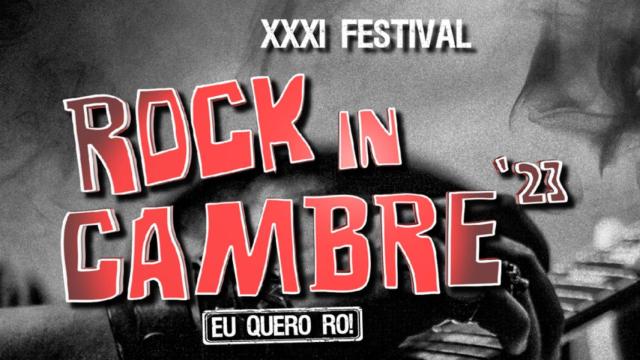 Cartel del XXXI Rock in Cambre.