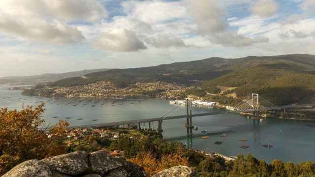 La ría de Vigo, Rande y las bateas.