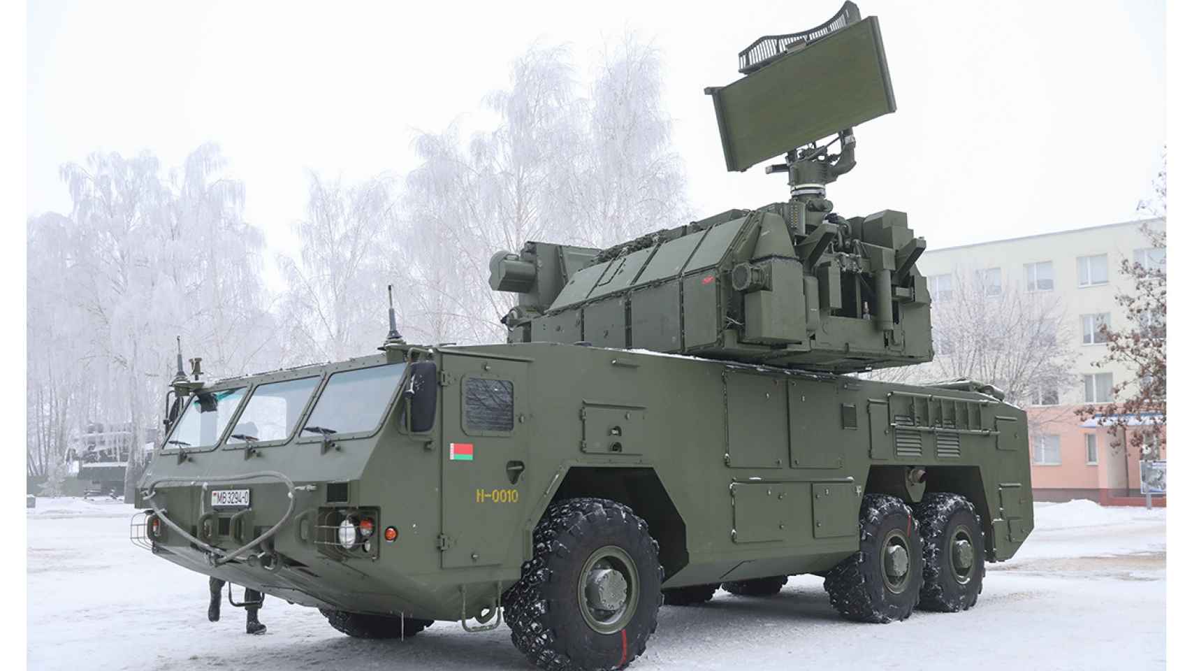 Vehículo del sistema antiaéreo Tor-M2K
