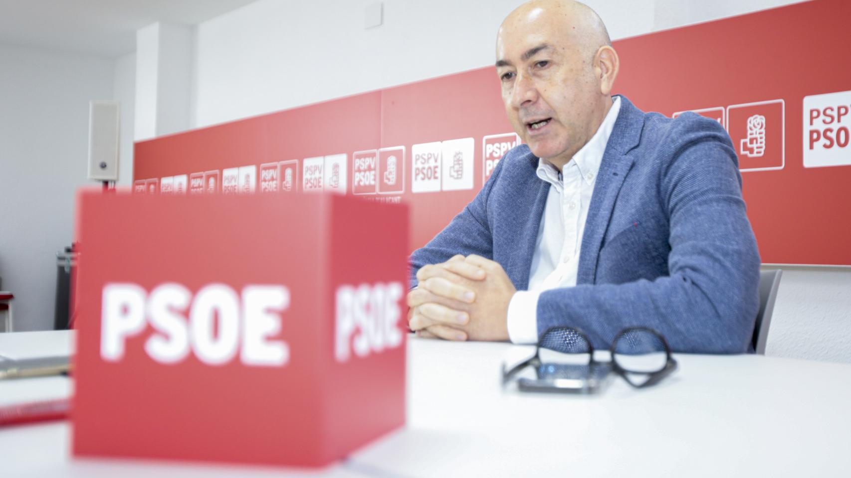 El candidato socialista por Alicante, Alejandro Soler.