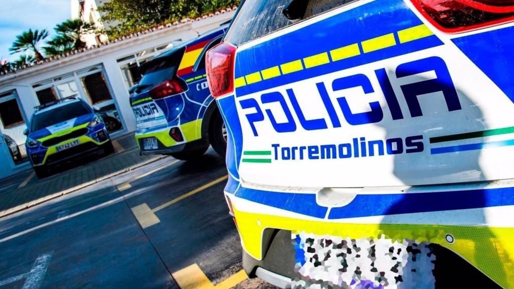 Vehículos de la Policía Local de Torremolinos.