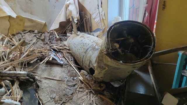 Secuelas de un ataque ruso con misiles y drones en Odesa.