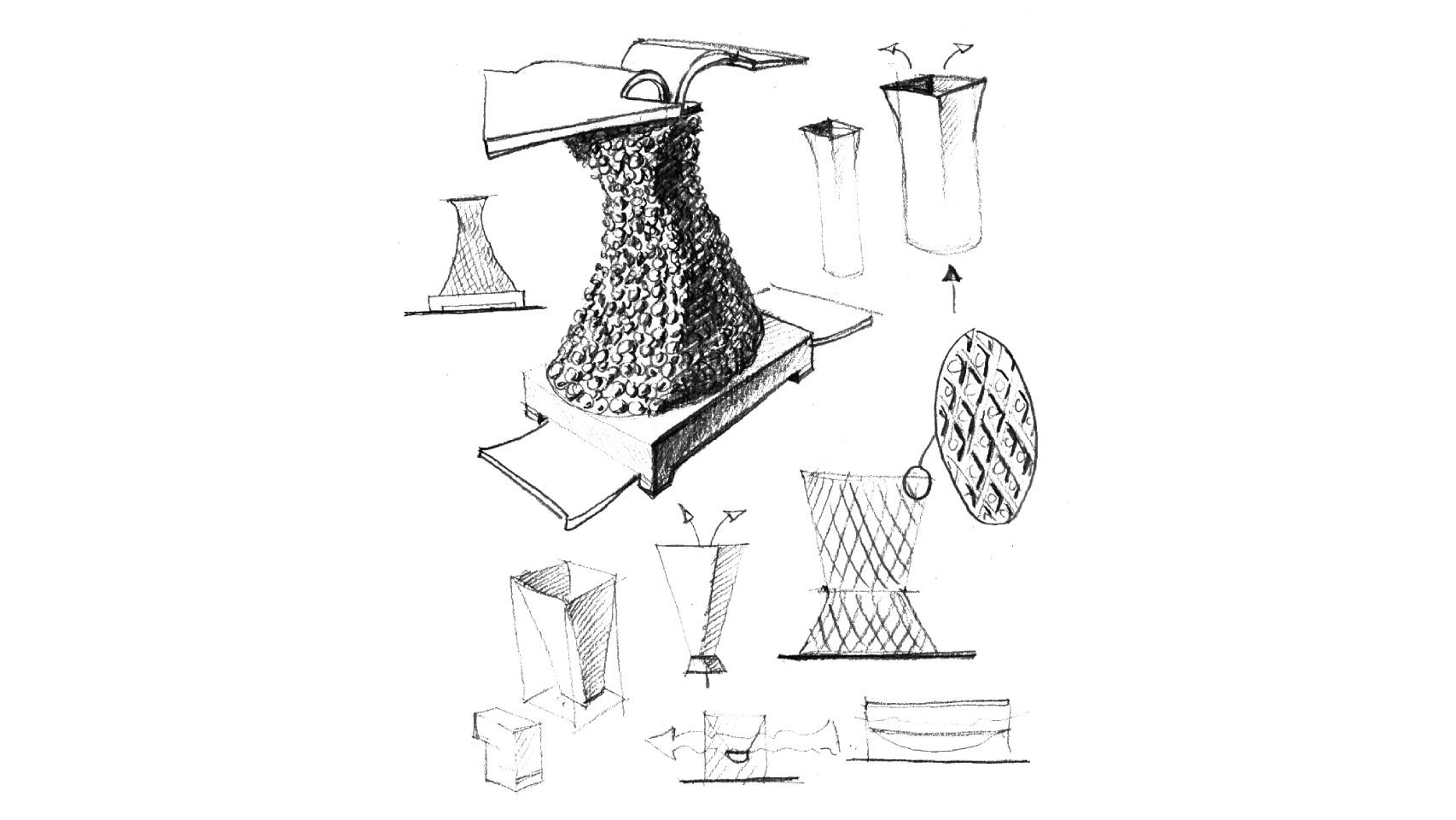 Un esquema del diseño del invento.
