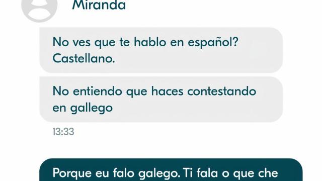 No entiendo que haces contestando en gallego, un tweet viral desata el debate en redes