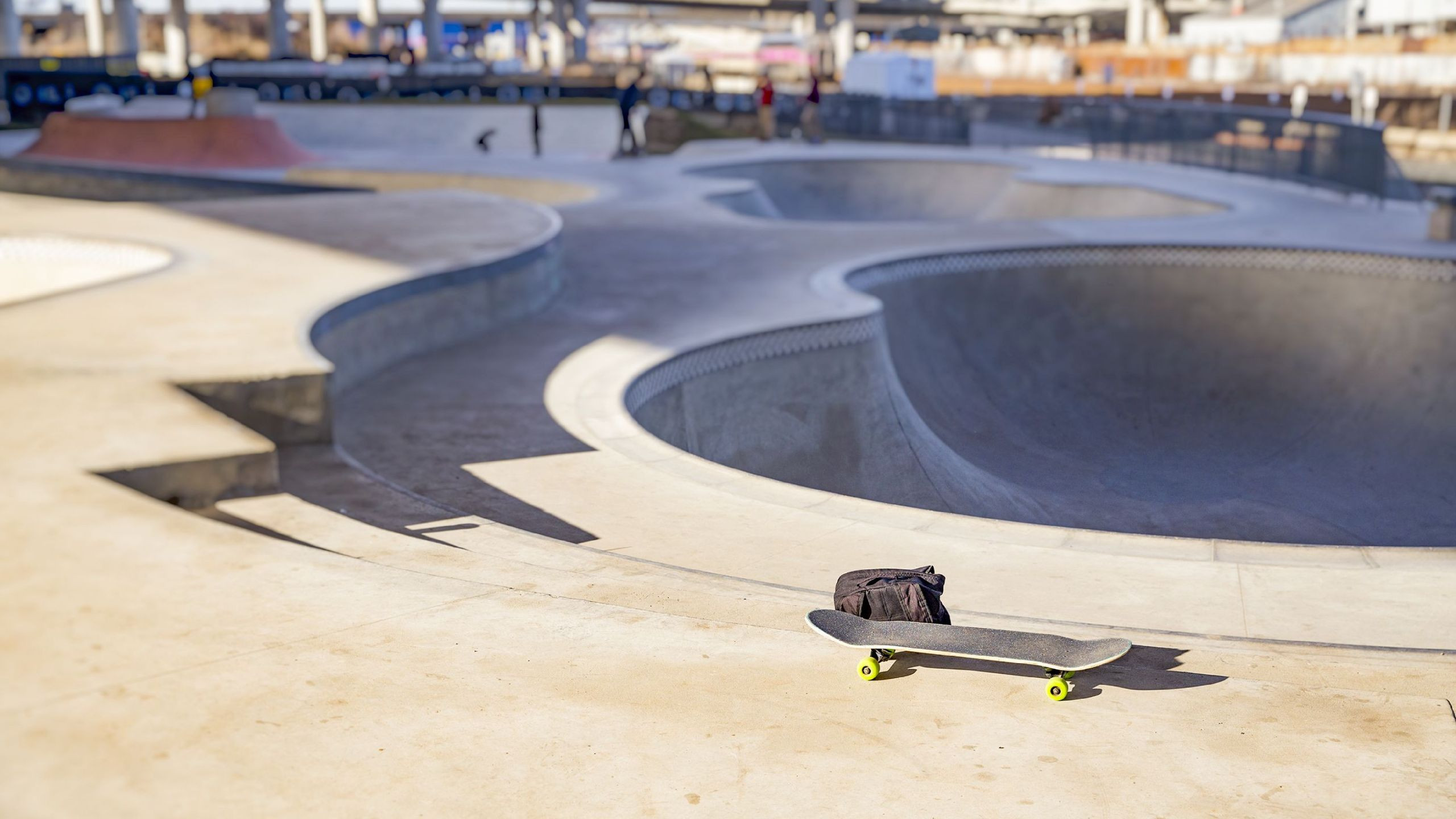 Imagen de archivo de una pista de Skate.