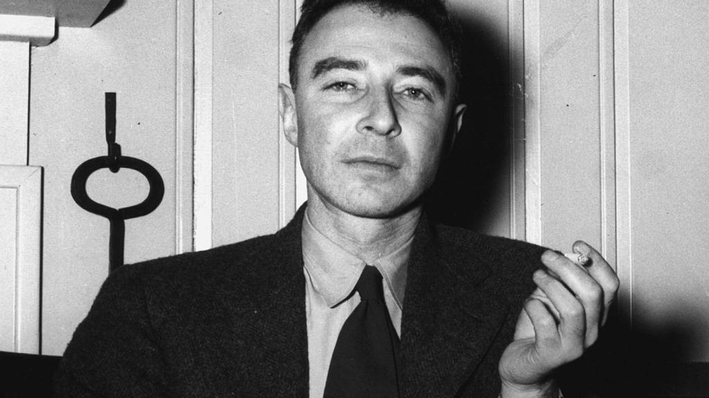 Robert Oppenheimer, el padre de la bomba atómica.