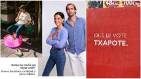 La marca de ropa 'Canallitas' empapela Madrid con el 'Que te vote Txapote'