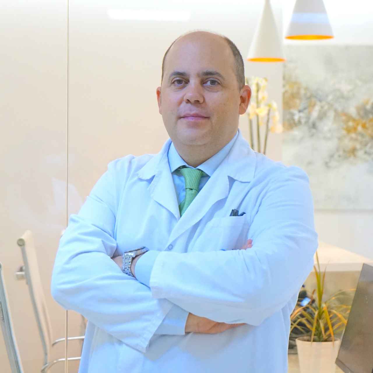 Dr. Pablo Gallo, jefe del Servicio de Angiología y Cirugía Vascular del Hospital Ruber Internacional.