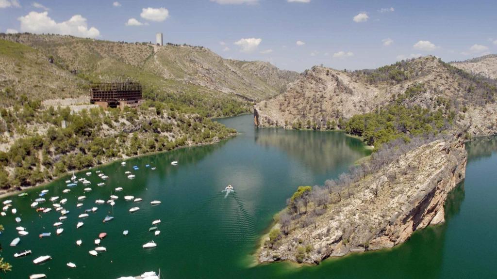 El embalse de Bolarque, en Guadalajara