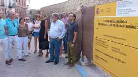 Los socialistas visitan obras en Ciudad Rodrigo financiadas con fondos europeos