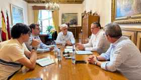 Reunión entre la Diputación de Zamora y CEOE-CEPYME Zamora