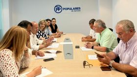Los candidatos al Congreso y Senado del PP de Zamora reunidos con los representantes de las organizaciones profesionales agrarias