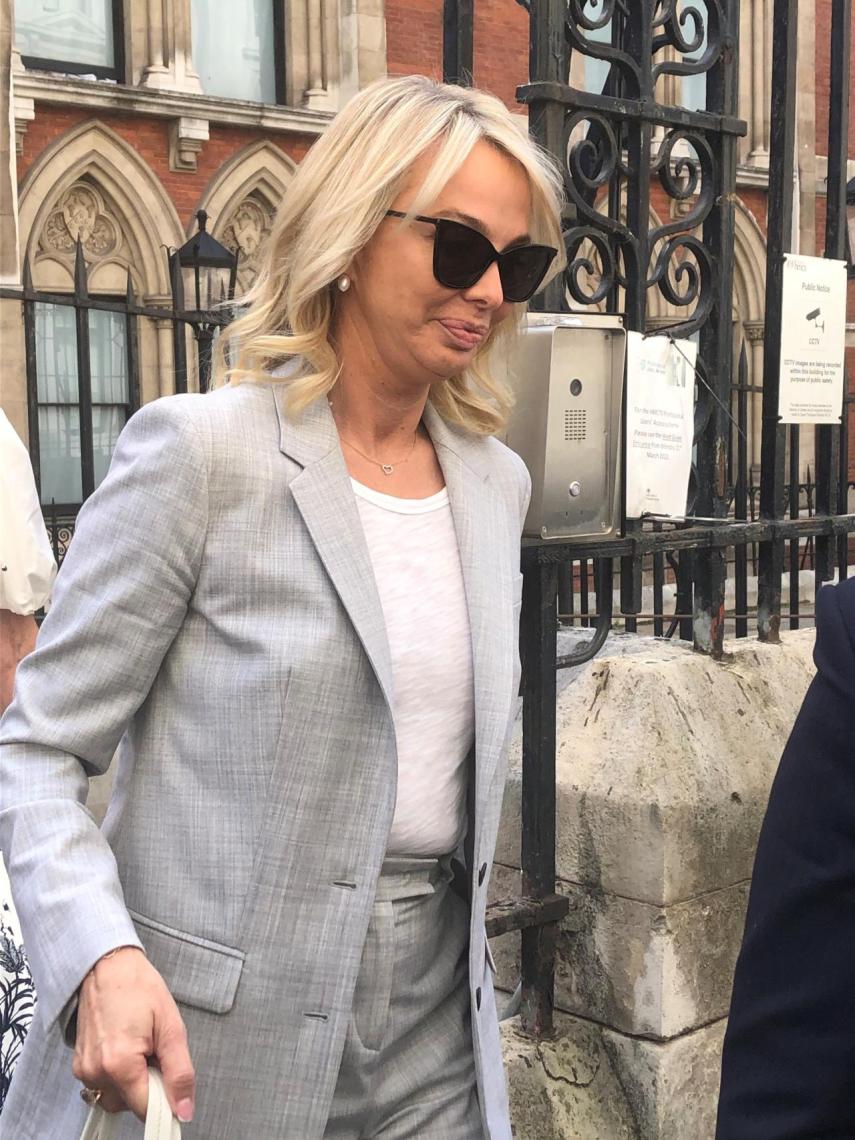 Corinna Zu Sayn-Wittgenstein en Londres.